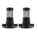 2 Piece Super White High Power 80W H16 5202 5201 LED DRL Fog Lights 1920LM