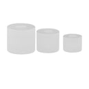 3 Pieces Assorted Size Sphere Shaped Silicone Pendant DIY Molds Jewelry Making Crafts Moulds Tools 9mm/12mm/16mm