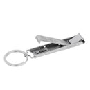 Stainless Steel Mini Nail Scissor Keychain Toenail Fingernail Cutter Clipper