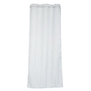 Elegant Eyelet Curtain Dapes Solid Window Panel Room Door Office Living Room Decor Grey