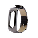 Set Of Anti Lost Design PU Leather Replacement Wristband With Box & Tool FIT FOR Mi Band 1S 6
