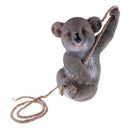 String Hanging Koala Resin Model Animal Figure For Fairy Garden Tree Decors