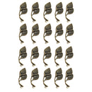 Wholesale 20pcs Antique Bronze Leaf Charms Pendants Jewelry Gift DIY Making