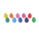12x No-Toxic Wax Crayons Children Colorful Painting Stick Gifts Kindergarten Toys Egg Shapes