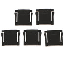 5 Pieces Hot Shoe Cover Protector Cap for Canon Nikon Olympus Pentax DSLR SLR ( Black )