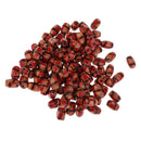 100 Pieces Natural Printed Wood Barrel Beads Wooden Spacer Beads European Beads with Hole for DIY Jewelry Necklace Bracelet Making