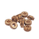 30 Pieces Copper 1:18 Ratio Tuning Peg Hexagonal Hole Gear Guitar Parts