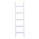 Miniature Furniture Wood Ladder for 1/12 Dolls House Room Items Garden Decor Accessory Collections