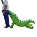 Crocodile Inflatable Adult Costume Blow Up Jumpsuit Halloween Fancy Dress