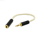 3.5mm Male to Female Stereo Audio Cable 20cm