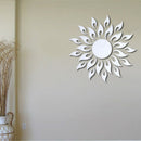 Set Of 27PCS Mirror Decals With Double Side Adhesive Tape For Dining Room Bedroom Freezer Wardrobe Sun