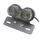 Universal Motorcycle Motorbike 12V Twin Tail Turn Brake Lights License Plate with Wire