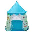 Blue Dinosaur Themed Tent Children Playhouse For Kids Indoor Outdoor Play