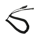 Quick Disconnect to RJ9/10/11 Telphone Headset Cable Adapter Coiled for Superset 4000 Series, Models 4015, 4025, 4125, 4150, Mitel IP Series, Models 5020, 5020i, 5140, 5220