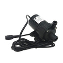 Black DC 24V 1000L/H Brushless Motor Water Circulation Pump Home Fish Pond