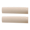 2 Pack Beige 6 String Guitar Nut for Left Handed Acoustic Folk Guitar 45x6x10-9.2mm
