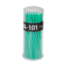 100Pcs Disposable Eyelash Extension Micro Brush Applicators Mascara - Green