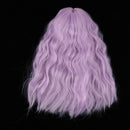Hair Wig Centre Parting Hair Accessories for BJD MSD DOD Dollfie Doll Not for Human - Purple