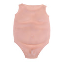 20-22inch Reborn Boy Baby Belly Plate Unpainted Silicone Belly Simulation Baby Doll Accessories Collections