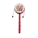 Chinese Doll Rattle Musical Instrument Shake Drum Percussion Kids Musical Toy
