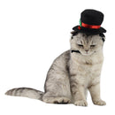 Pet Cat Dog Gentleman Hat Halloween Christmas Xmas Party Holiday Dress Up Costume Apparel