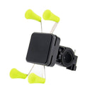 Metal Rubber Bike Handlebar Mount Phone Holder Cradle Fruit Green