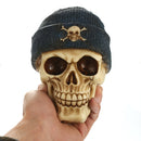 3D Skeleton Skull Craft Human Head Night Party Pub Bar Decorative Figurine Craft
