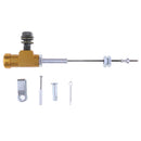 High Performance Motorcycle Hydraulic Clutch Master Cylinder Rod Brake Pump M10x1.25mm-Gold