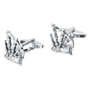 Brass Cufflink Musical Instrument Cufflinks Mens Shirt Cuff Links Jewelry