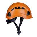 Magicdeal Professionals Rock Climbing Head Safety Comfortable Wear Helmet For Mountaineering Caving Rappelling Orange
