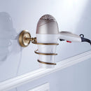 Bathroom Wall Mounted Hair Dryer Rack Straightener Storage Holder Organizer