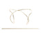 2x Women Hairpin Stick Pin Hair Slide Clip Bun Holder Hair Accessories