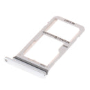 SIM Card +Micro SD Card Reader Holder Slot Tray Frame Repair Kit for Samsung Galaxy S8 S8+ S8 Plus Silver