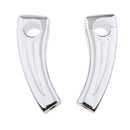 Chrome Motorcycle Handlebar Pullback Risers (1'' Bar) for Harley Iron Horse