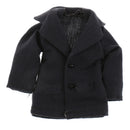 1:12 Scale Dollhouse Miniature Dolls Clothes Jacket Tops Coat Toy Dark Blue
