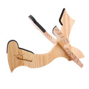 Wooden Ukulele Mandolin Stand Collapsible Foldable Violin Guitar Holder