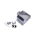 Universal Silver 1 Liter Alloy Aluminium Engine Oil Catch Can Breather Tank Bottle Car Parts