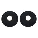 2 in 1 Black Durable Silicone Rubber Texture Aim Assistance Ring for PS4 Xbox