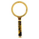 Retro Dragon Carved Magnifier Magnifying Glass Loupe Reading Tool 70mm