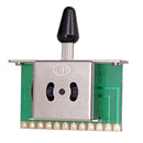 5 Way Pickup Selector Switch with Black Tip for Fender Stratocaster Electric Guitars