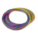 100m/328ft Length 100% PE Nylon Braided Fishing Line 5 Color,Cast Farther