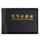 Penny Money Pocket Storage Coin Album Book 60 Holders Collection Coins Holder Display Black