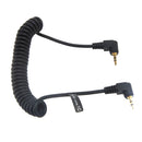 For Canon XSi T3 T5i T4i T3i T2i T1i XS XTi XT Remote Control Shutter Release Cable Timer Cord Wire Line 2.5mm Jack 150cm/5ft Max Length