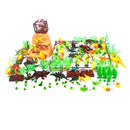 200pcs Plastic Jurassic Dino Animal Model Set Playset Science & Nature Toy Educational