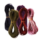 Set of 5PCS Flat Faux Suede Korean Velvets Cord String Jewelry DIY Making Lacing Beading Accessories 2