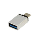 High Speed USB3.1 Type-C Male to USB Female Converter Connector Adapter Silver