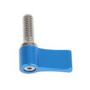 DSLR Camera Adjustable Hand Tightening Screws Aluminum Alloy Handle M6 Screw Blue