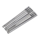 8Pcs Torx Star Head Screwdriver 150mm Length Bit Bits T8 - T10