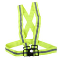 Adjustable High Visibility Reflective Vest Jacket for Night Running