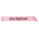 Girls Night Out Lady Girls Satin Sashes Hen Stag Night Bachelorette Party Fancy Dress